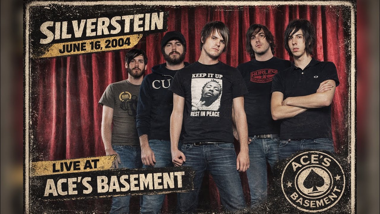 SILVERSTEIN Live at Ace's Basement FULL SET (Multi Camera) 2004