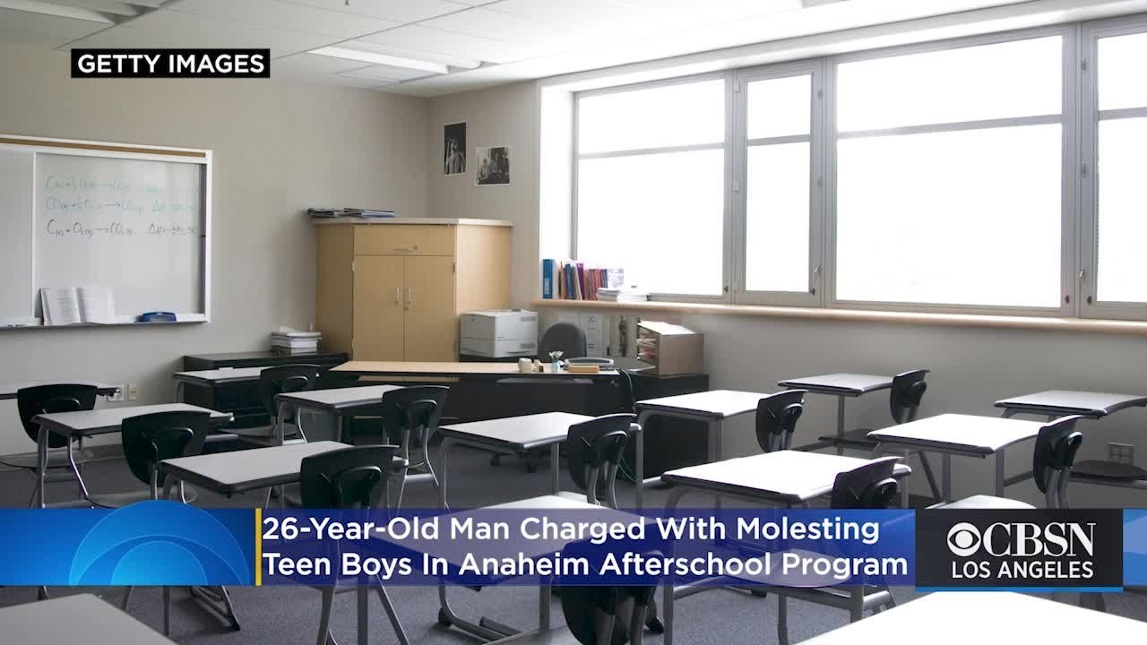 Justin Dean Evans Charged With Molesting Teen Boys In Anaheim Afterschool Program