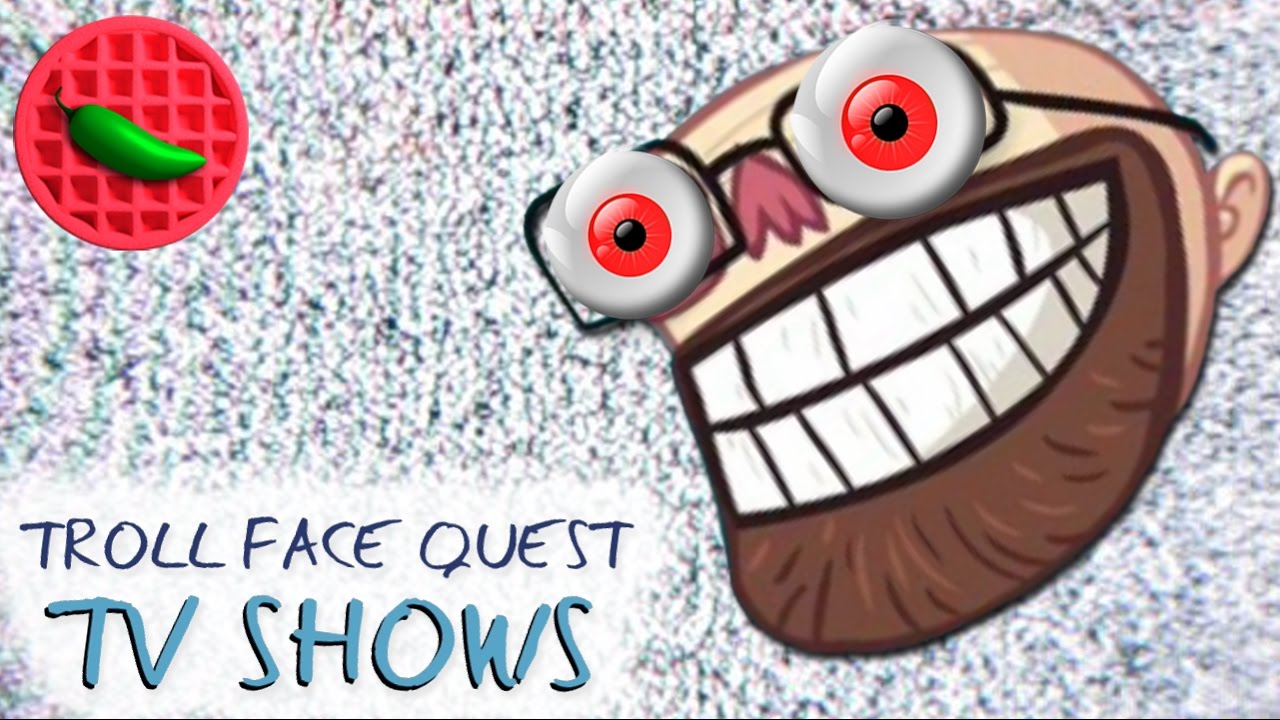 THE TROLLING WILL BE TELEVISED -- Let's Play Trollface Quest TV Shows (Free Web Game)