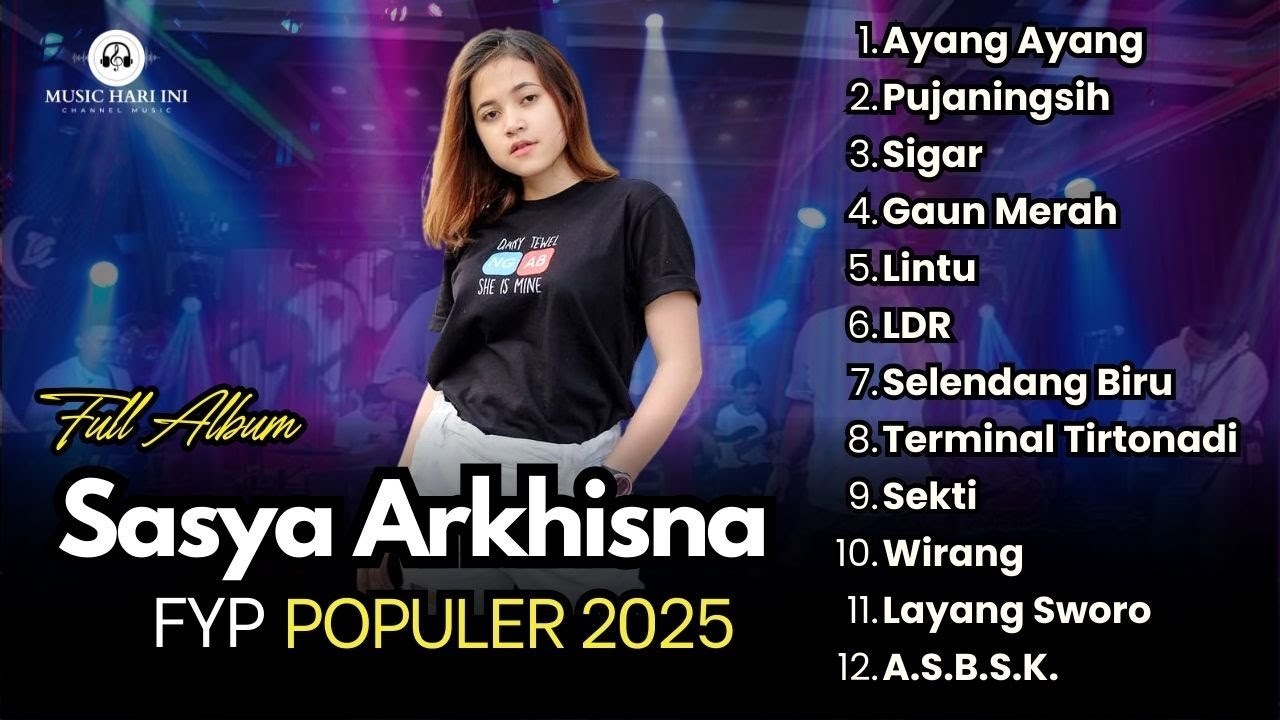 AYANG AYANG - SASYA ARKHISNA FULL ALBUM TERBARU 2025‼️PUJANINGSIH - SIGAR - GAUN MERAH | SA MUSIC