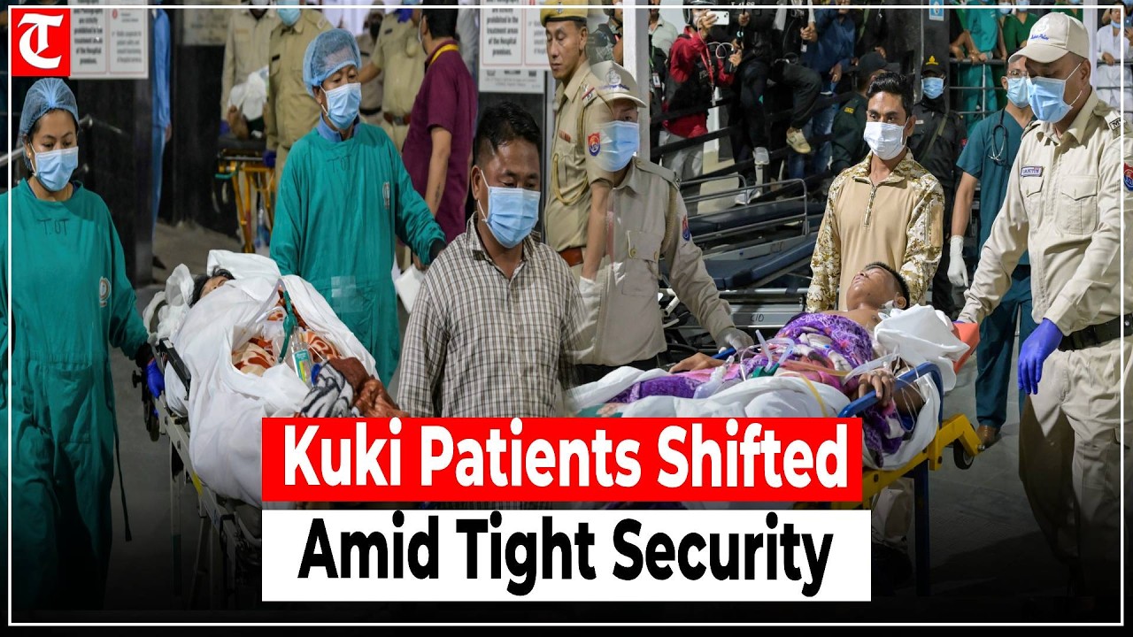 3 Injured Kuki Patients Shifted from RIMS Imphal Under Tight Security Amid Protests in Manipur