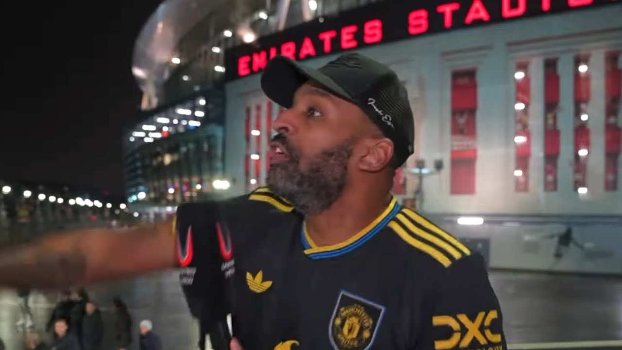 Arsenal fan calls out Flex outside the Emirates and immediately regrets it