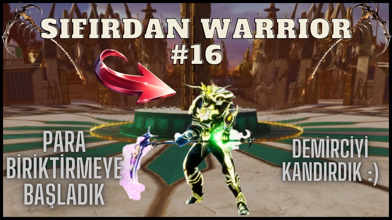 Sıfırdan Warrior Bölüm #16 | PARA BİRİKTİRMEYE BAŞLADIK !!! | Rise Online Galia