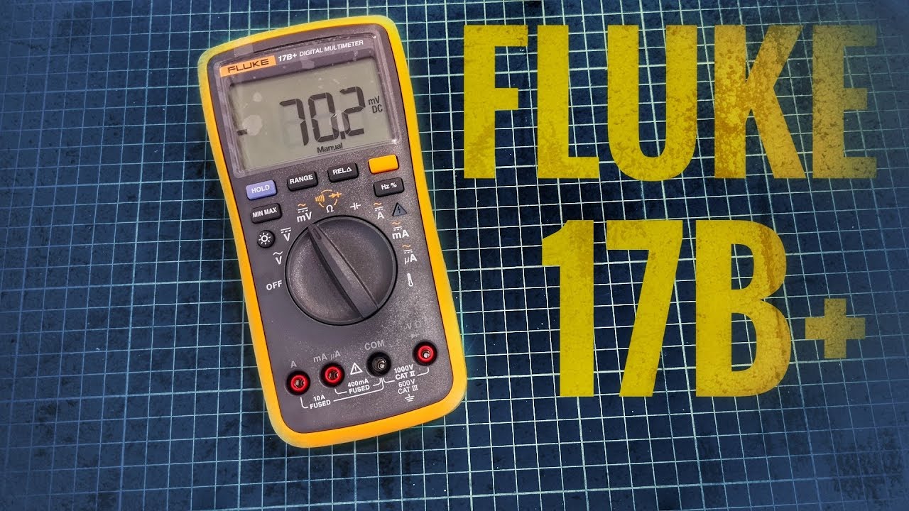 Профессиональный мультиметр Fluke 17B+. Обзор с полной разборкой