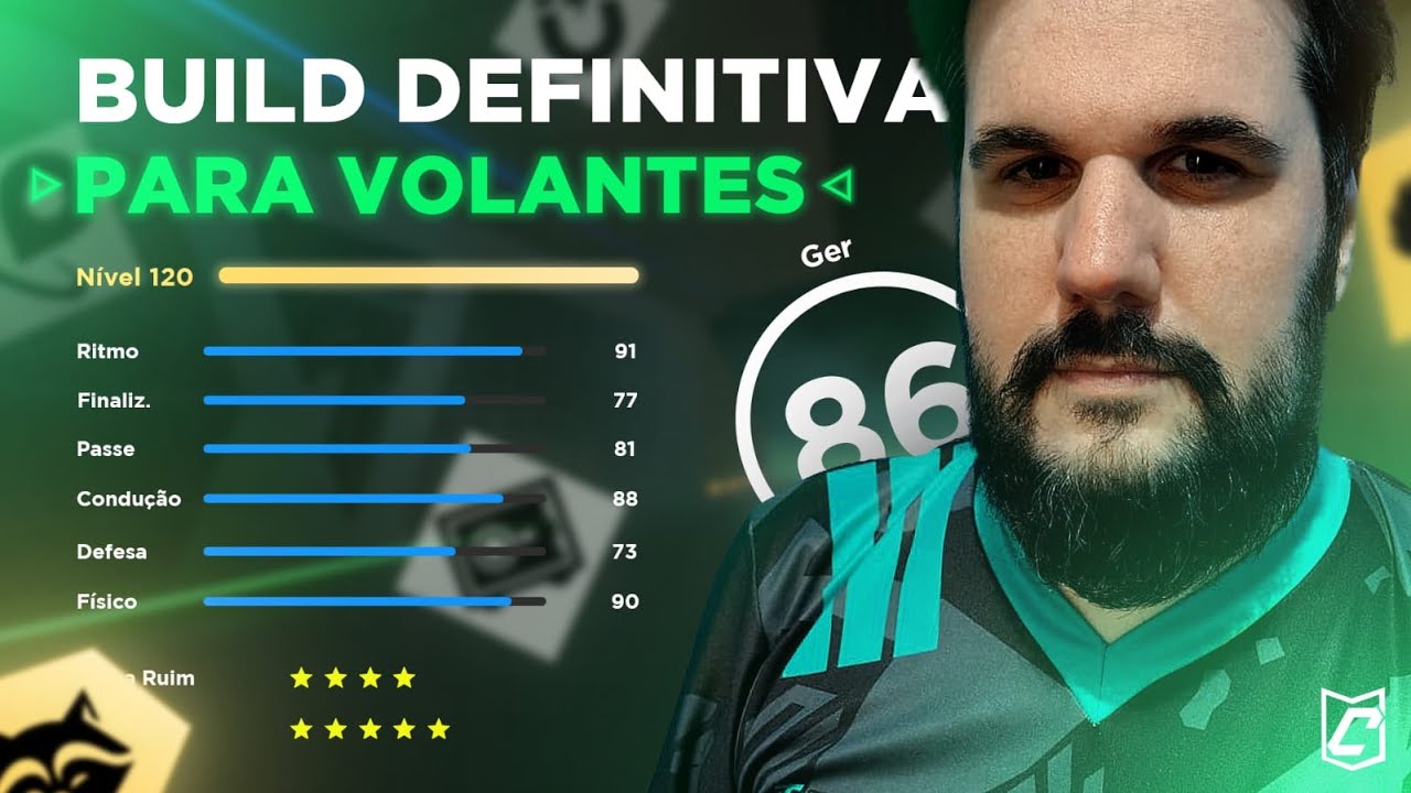 COMO FAZER A MELHOR BUILD N&Iacute;VEL 120 DE VOLANTE NO FC25 PRO CLUBS