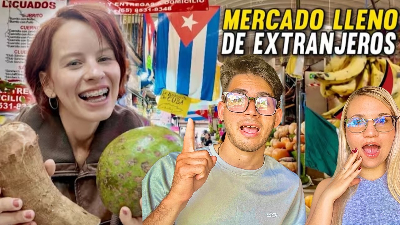 Cubanos reaccionan al Mercado Medellín en México 🇲🇽 | ¡Esto en Cuba es un lujo!
