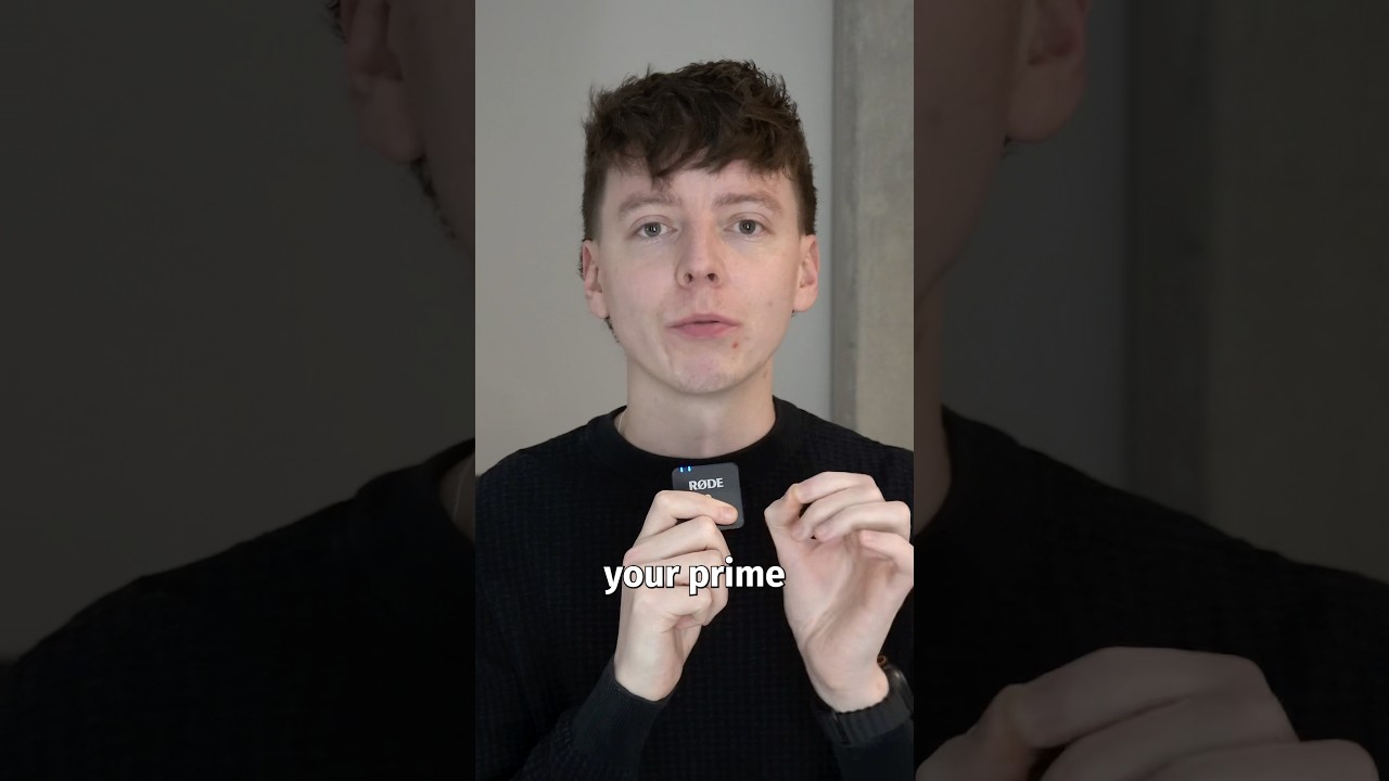 You’re in your prime right now