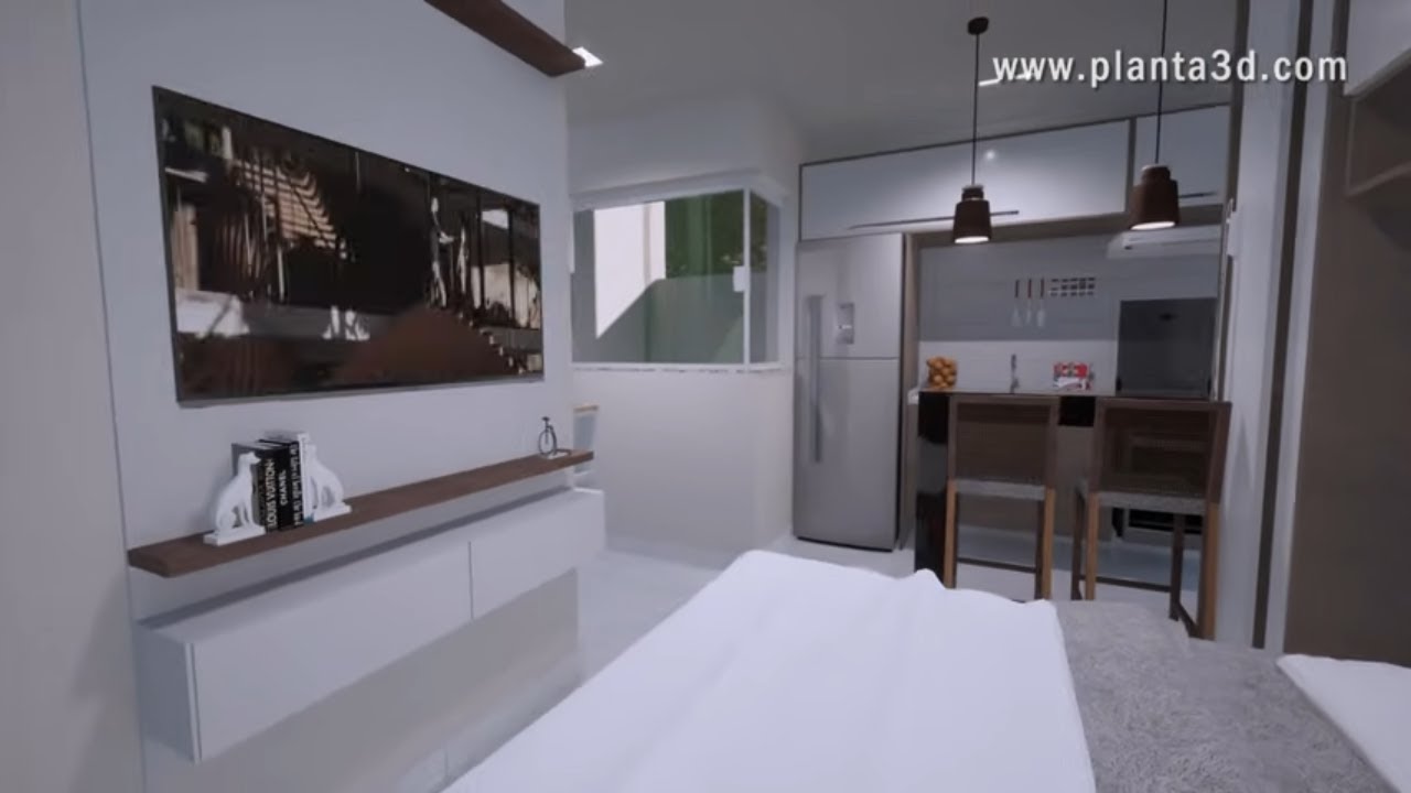 KITNET apartamento studio pequenos e simples investimento que rende bem