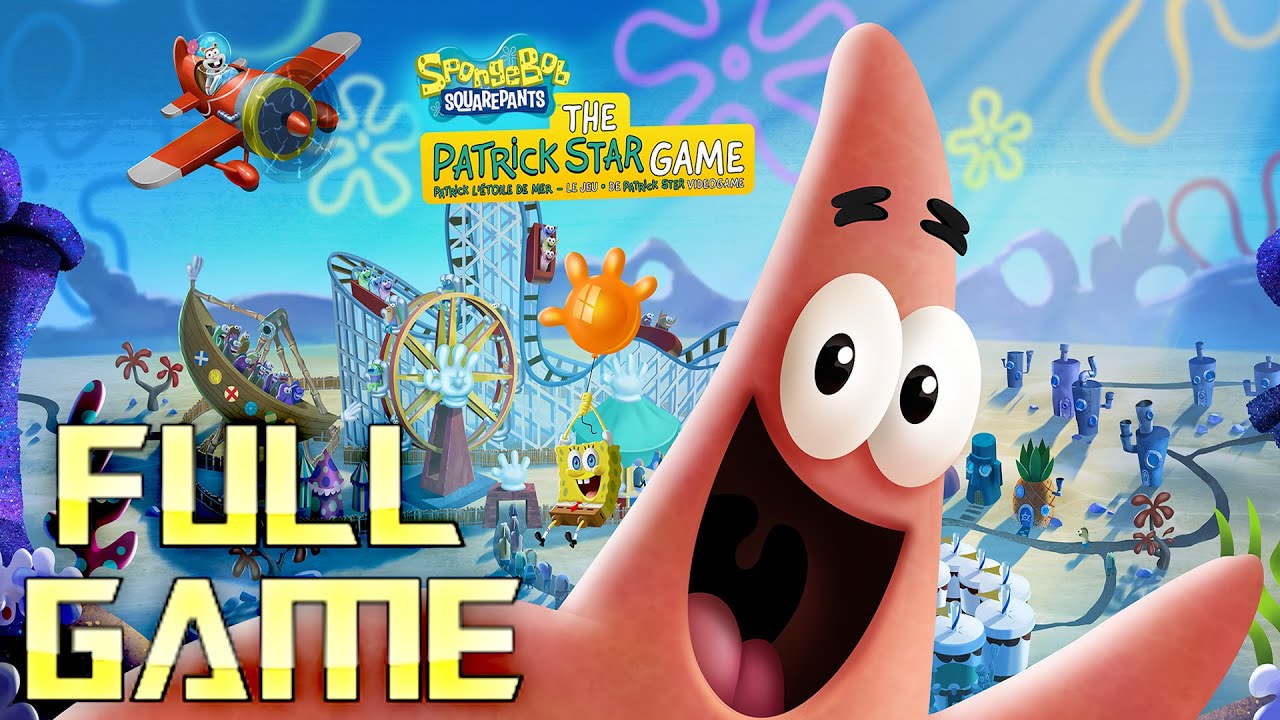 SpongeBob The Patrick Star Game | 4K Full Game Walkthrough | No Commentary