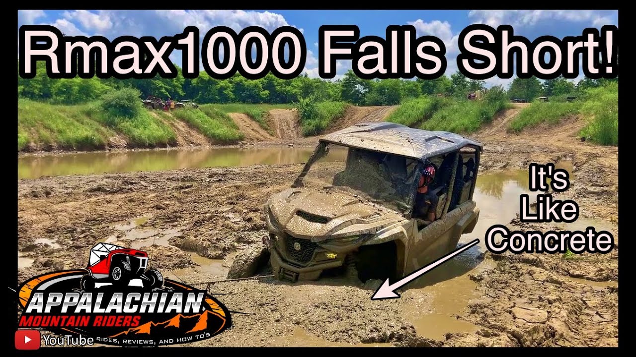 Rmax 1000 Goes Deep In Peanut Butter Mud! *And Gets Super Stuck*