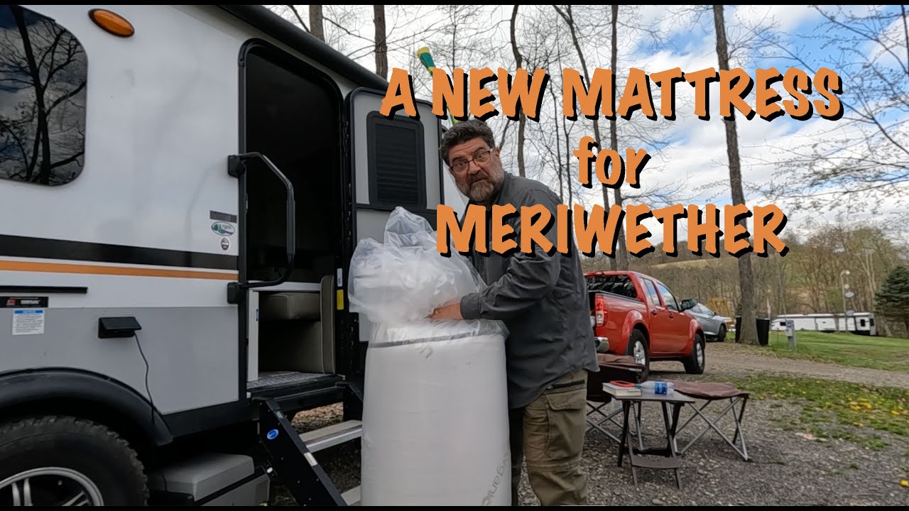 Unboxing a Mattress Insider Replacement Mattress For Our GeoPro 19FD