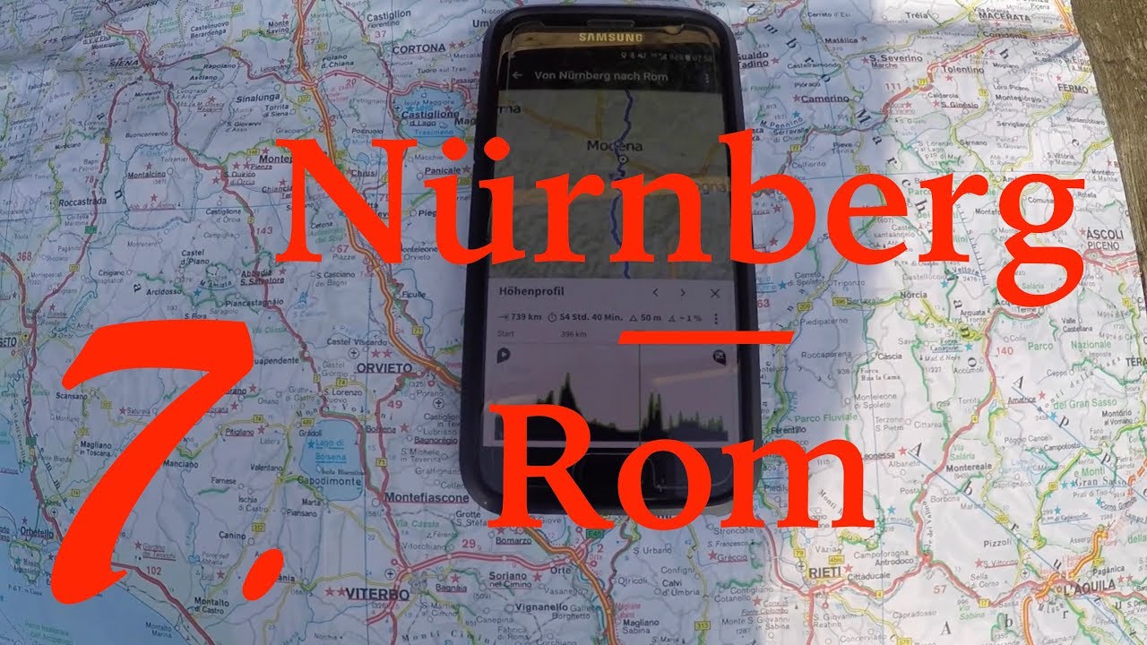 Radreise von Nürnberg nach Rom #7 - über den Apennin