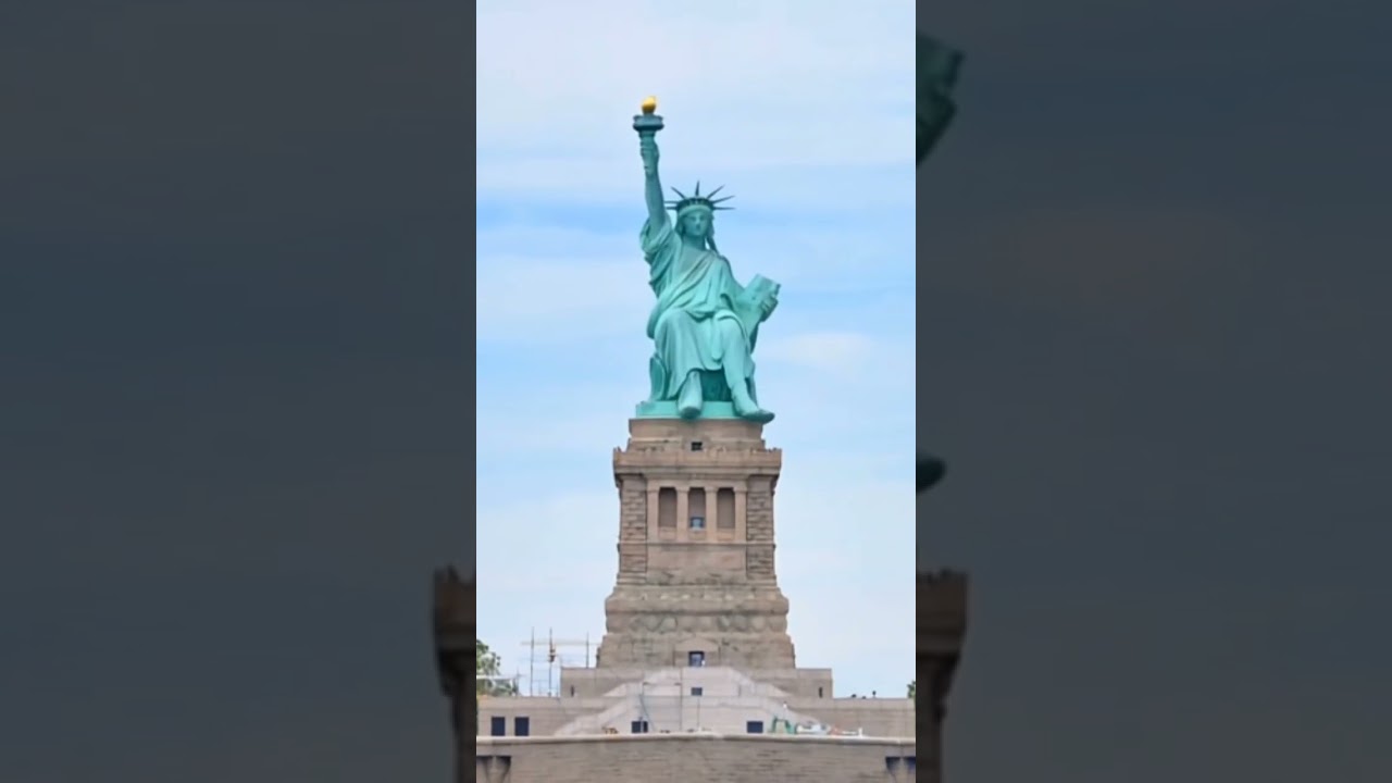 the statue of liberty is exausted 