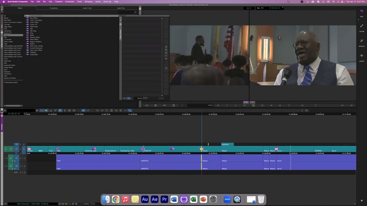 Avid Media Composer Lesson 7 - Segment Effects & Nesting