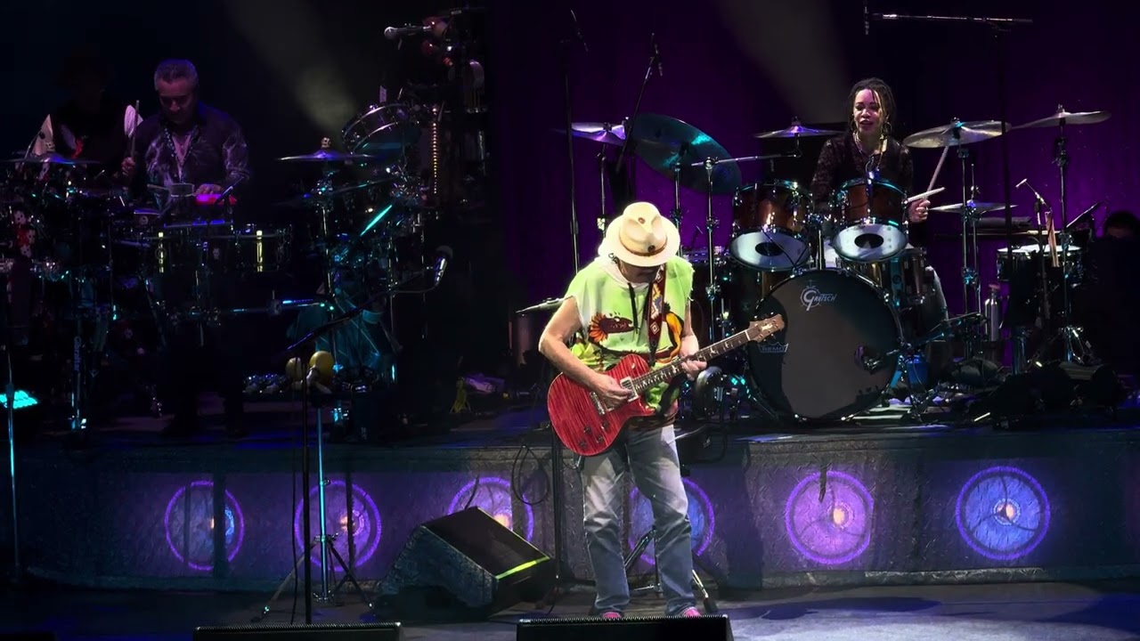 Santana at Shorline Amphitheater with Chester Thompson and Tony Lindsay “ Sabor “August 28, 2024