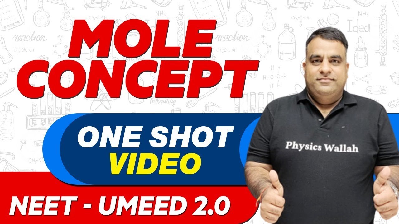 MOLE CONCEPT in 1 Shot - All Theory & PYQs | NEET Crash Course | UMEED 2.0