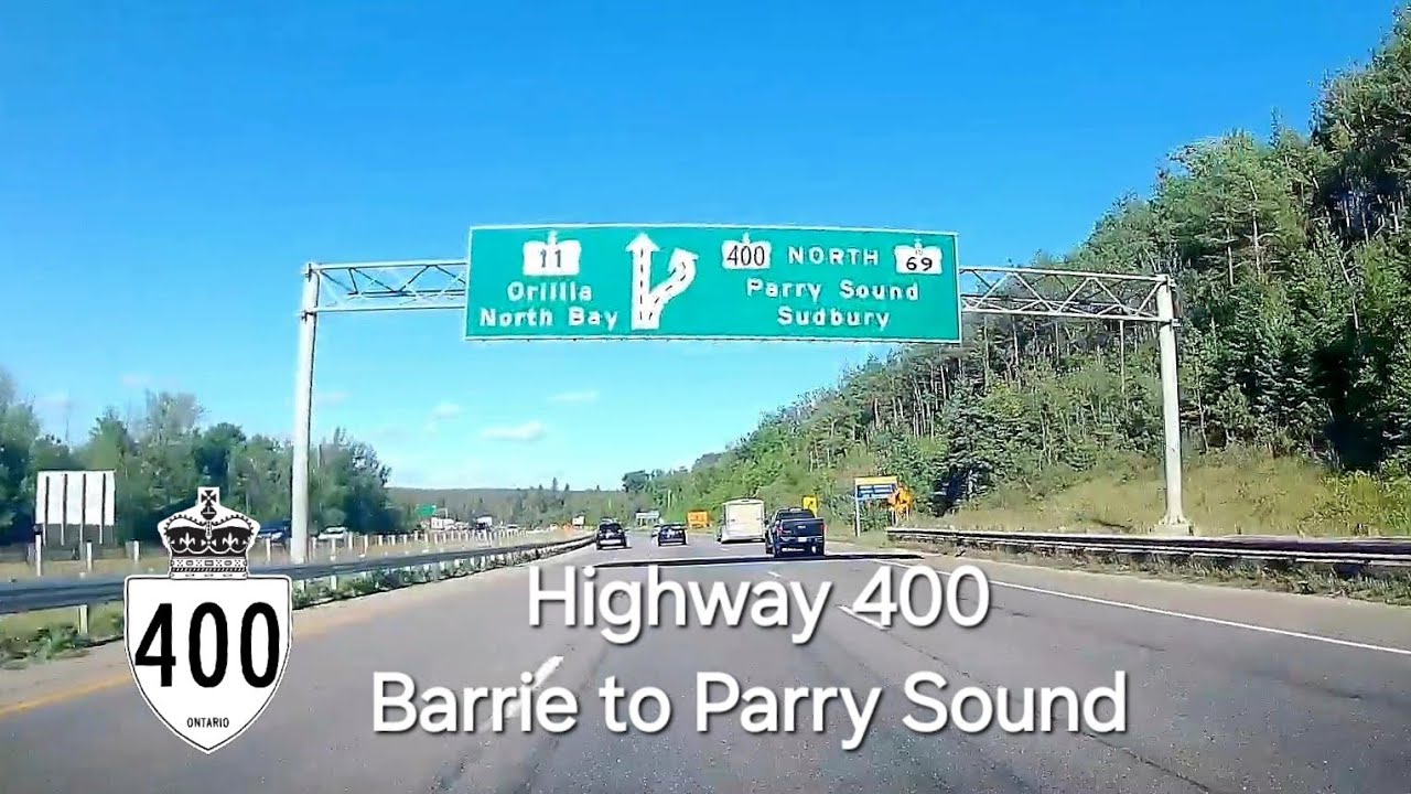 Highway 400 North • Barrie to Parry Sound • August 19, 2020