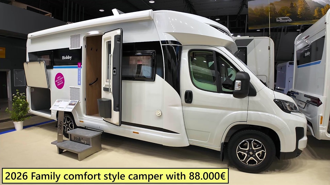 Family Comfort Style camper 2026 Hobby ONTOUR 700