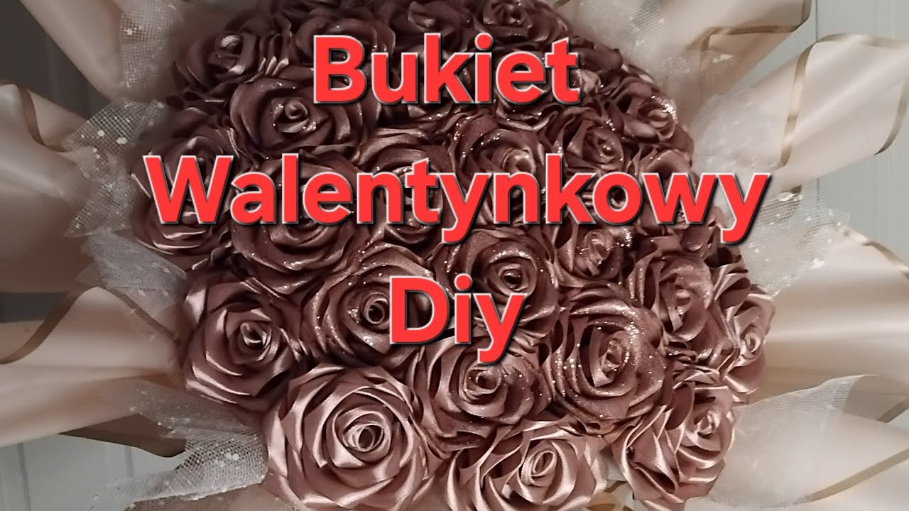 Kończymy Bukiet Walentynkowy z Wiecznych Róż Diy