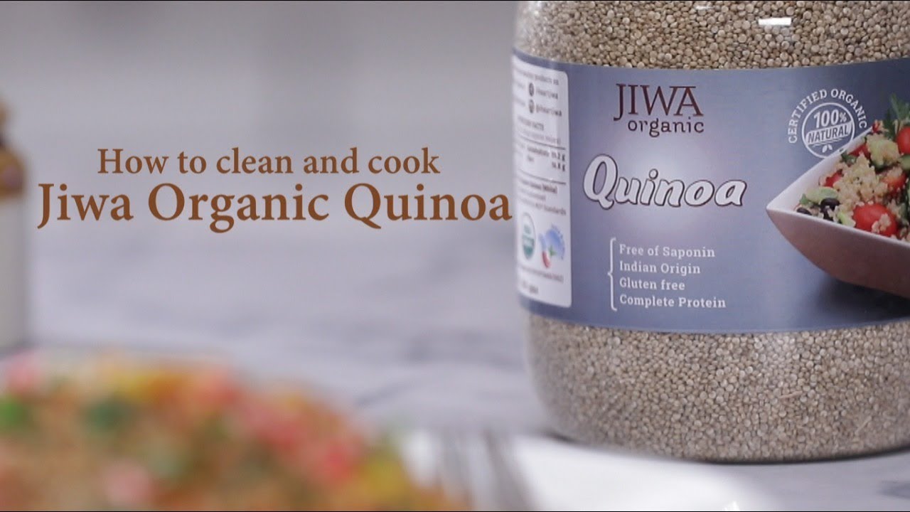 Learn How To Clean & Cook Quinoa | Organic Quinoa By Jiwa Foods