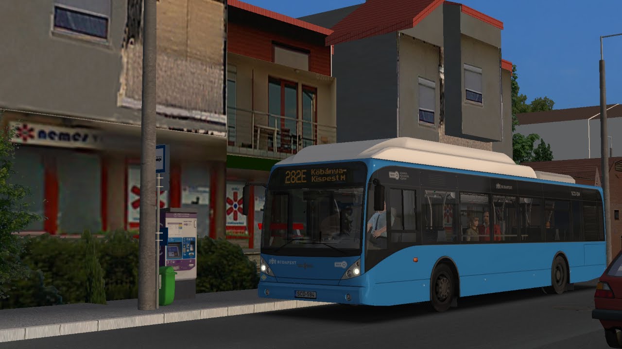 OMSI 2 - Délpest 5.2 | 282E ► Kőbánya-Kispest M | VanHool NewA330 CNG (SCD-594)