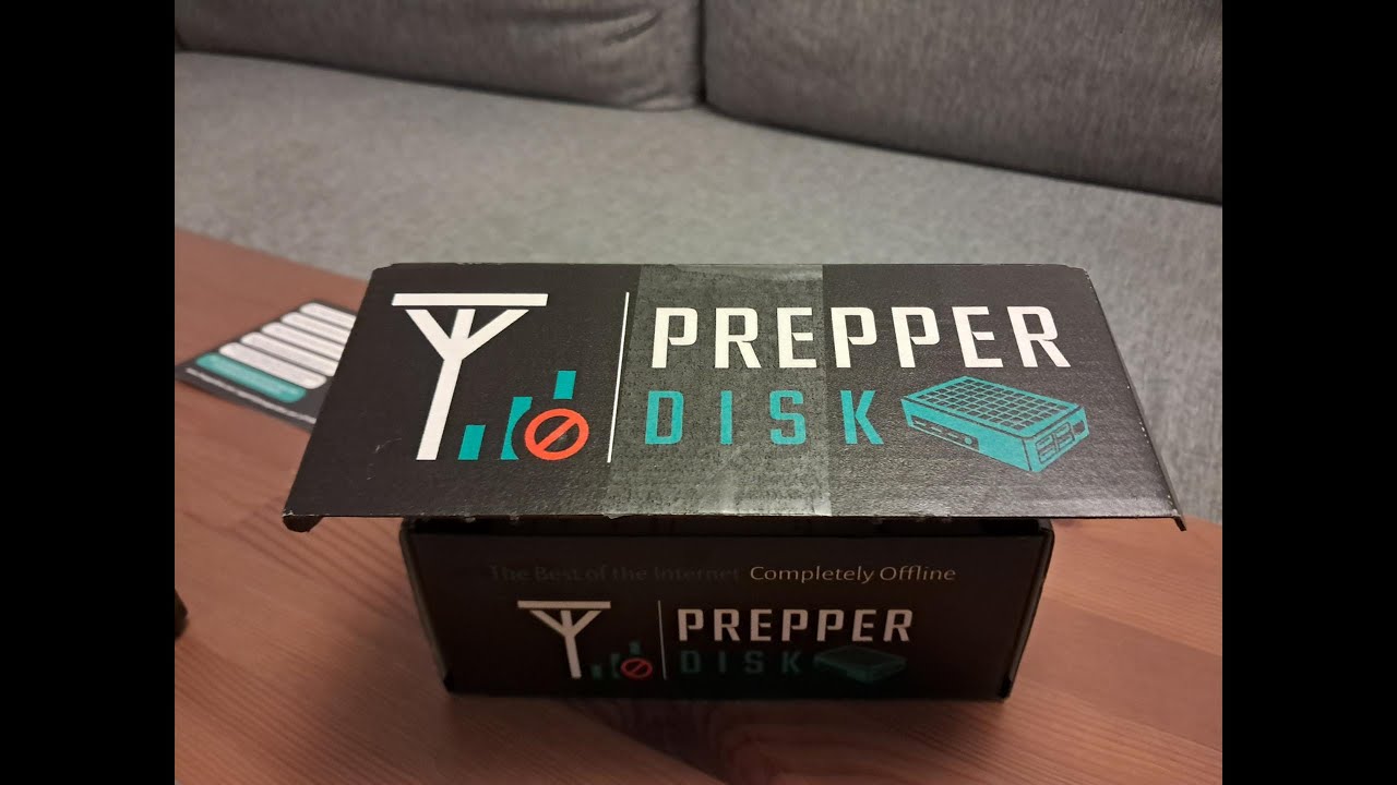 Prepper Disk 512 GB Survival content. Распаковка и знакомство | Prepper Disk