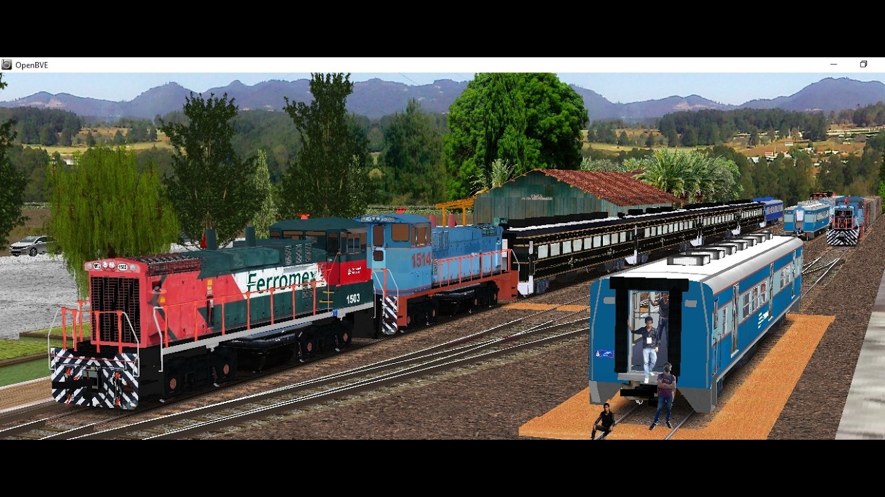 Tren de Beristain para OpenBVE