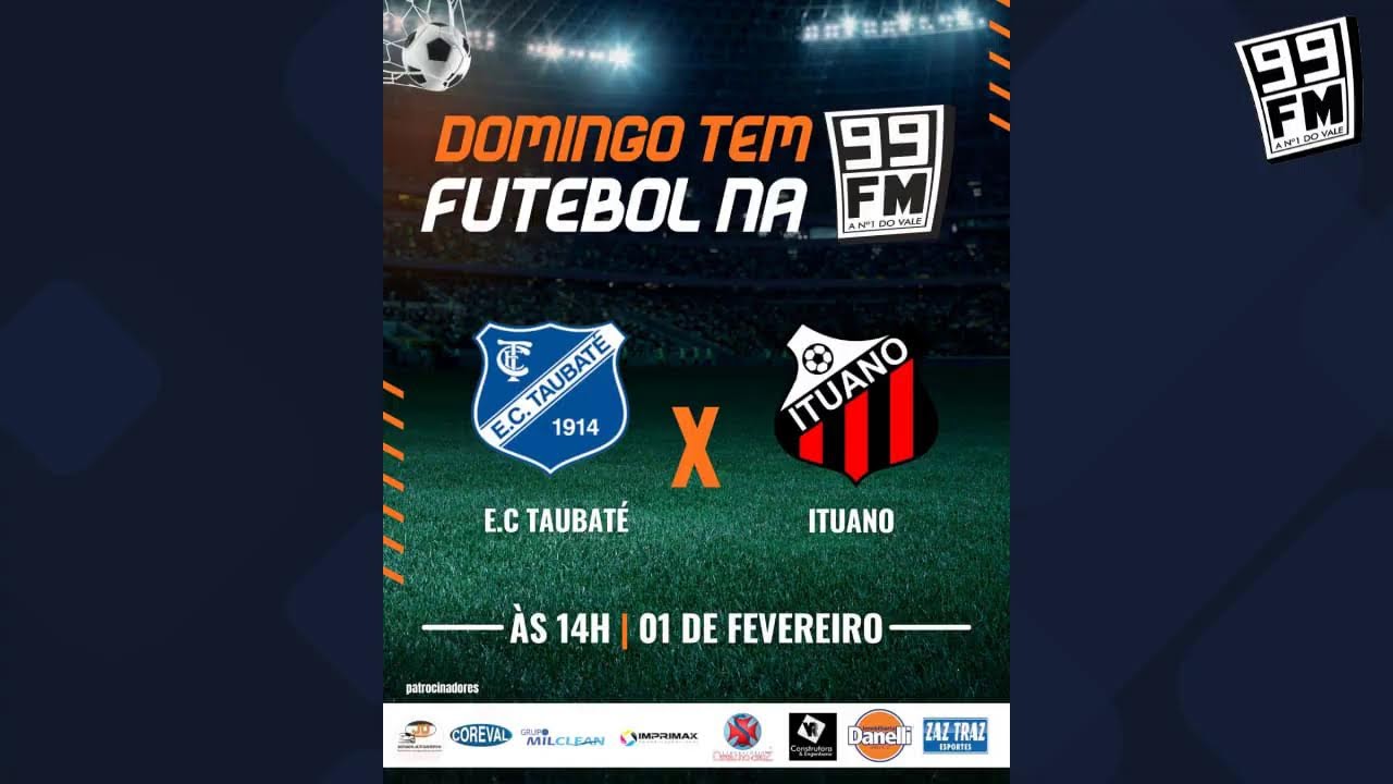 TAUBATÉ X ITUANO | CAMPEONATO PAULISTA A2 | 01 02 2026