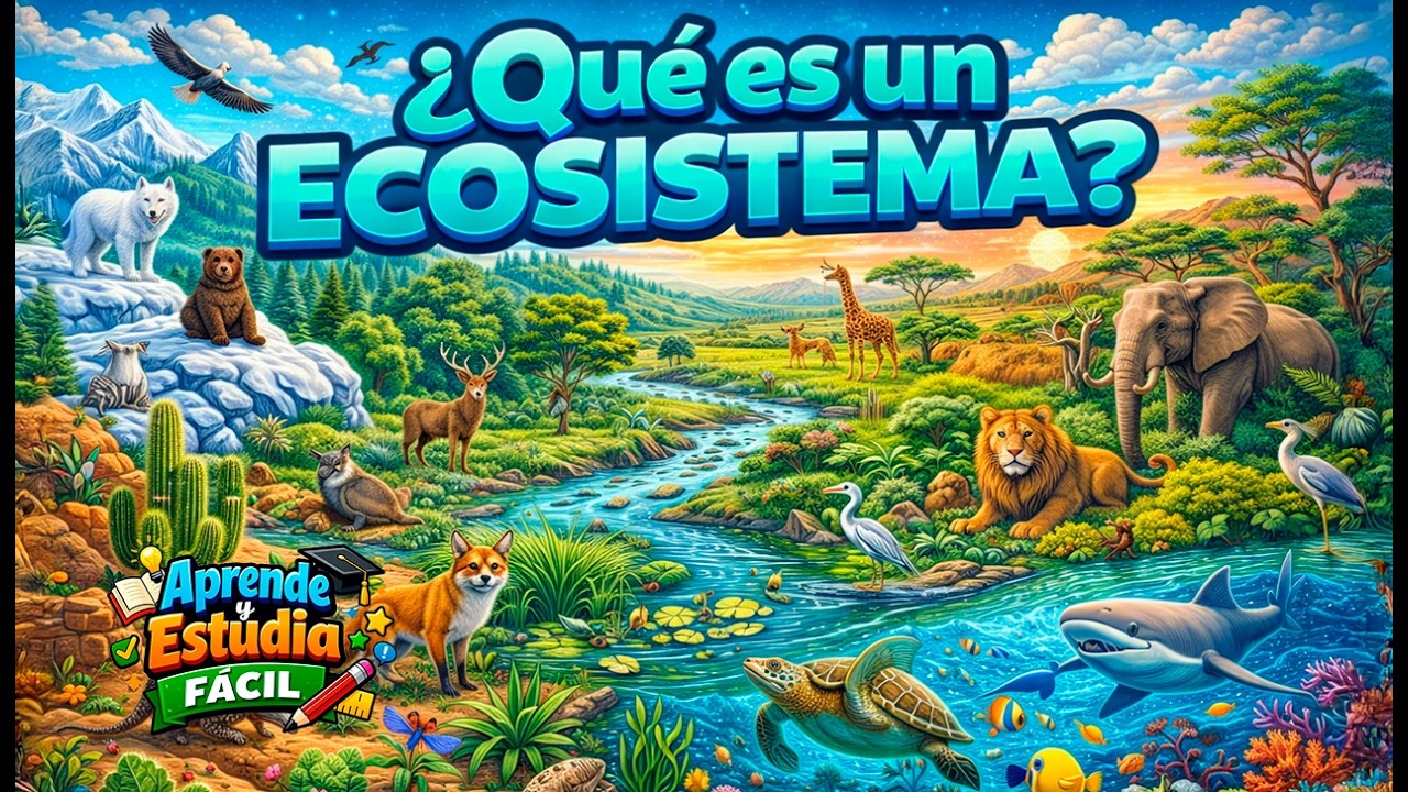 Nada vive aislado: el sistema invisible que lo conecta todo | ¿Qué es un ecosistema?