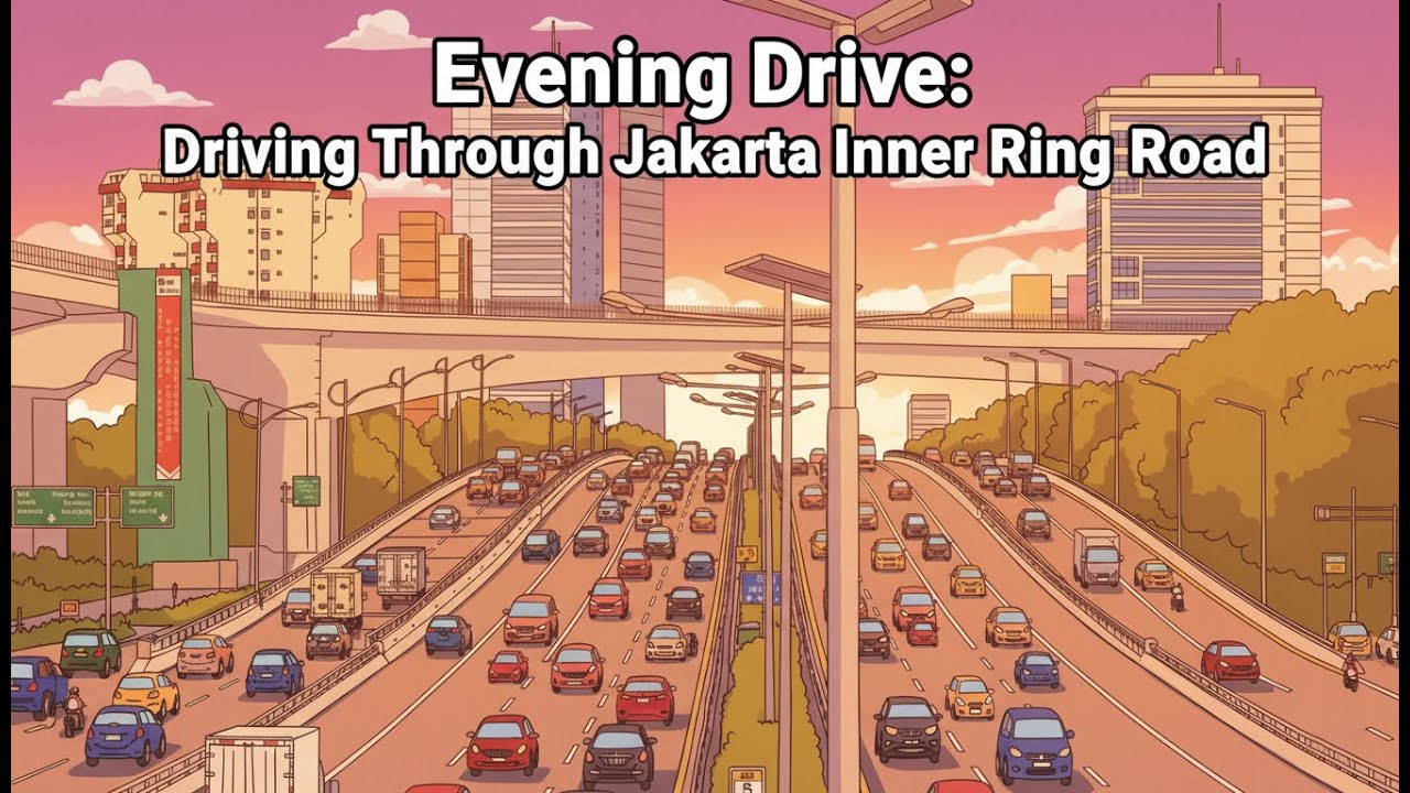 Evening Drive: Driving Through Jakarta Inner Ring Road