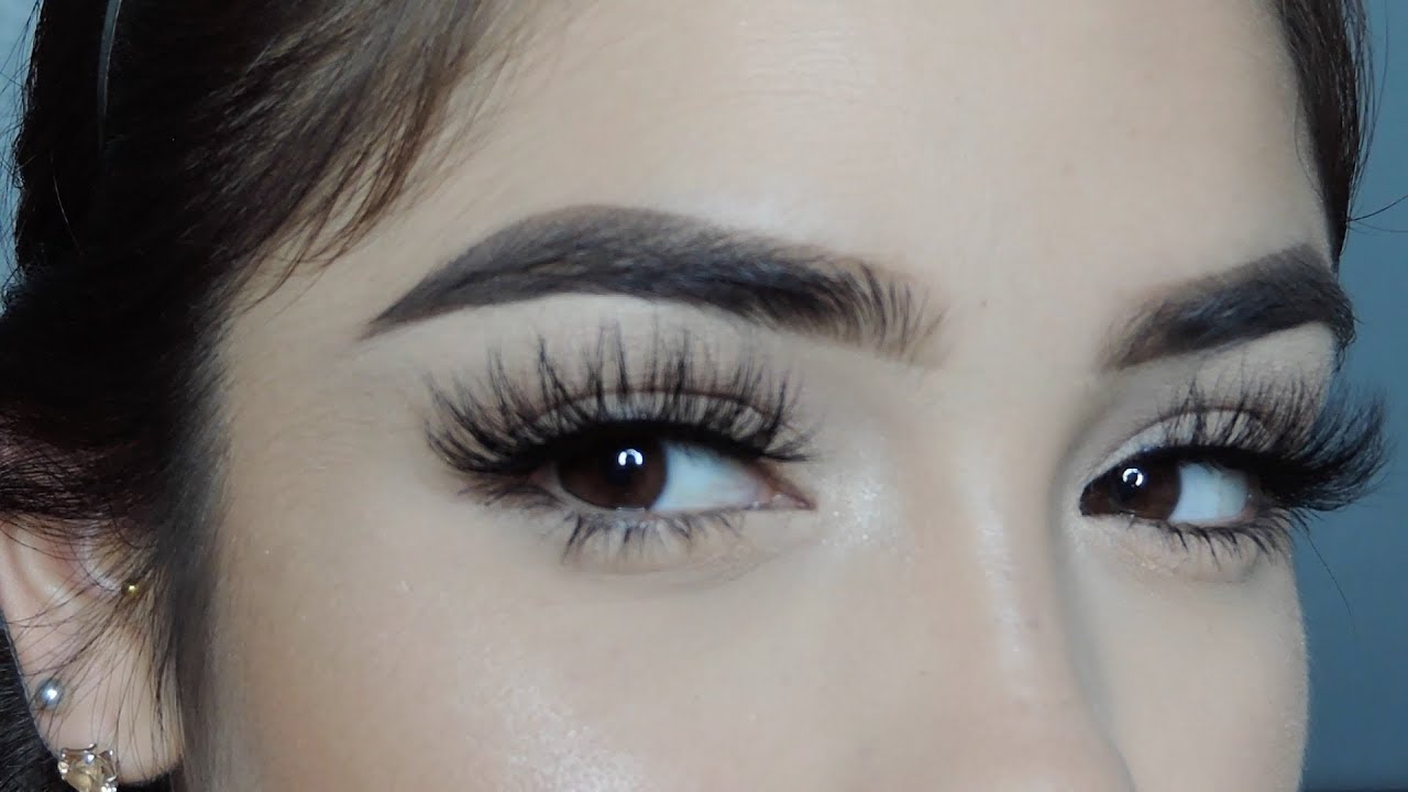 COMO APLICAR PESTAÑAS POSTIZAS FACIL Y RAPIDO✨💖 (lashes mink)