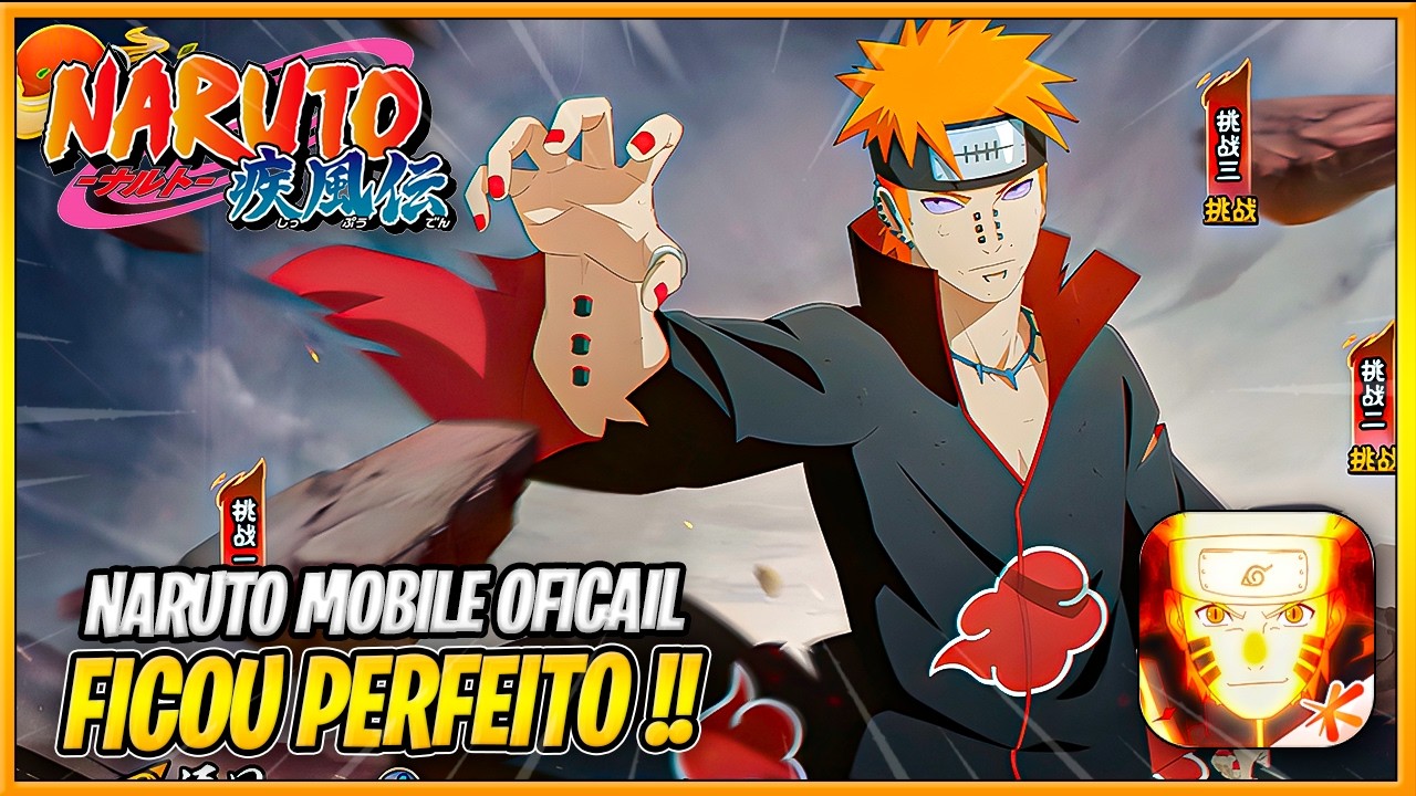 COMO JOGAR NARUTO MOBILE OFICIAL EM PORTUGU&Ecirc;S?