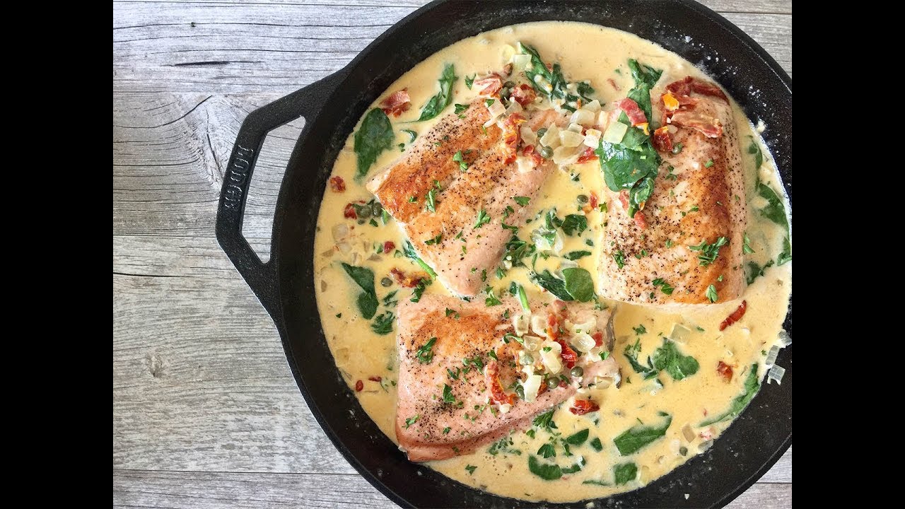 CREAMY TUSCAN SALMON