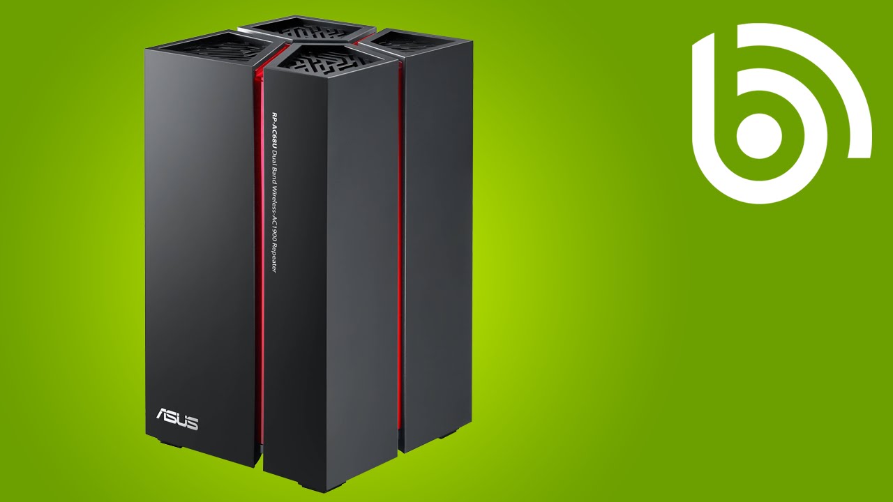 ASUS RP-AC68U WiFi AC1900 Range Extender Overview
