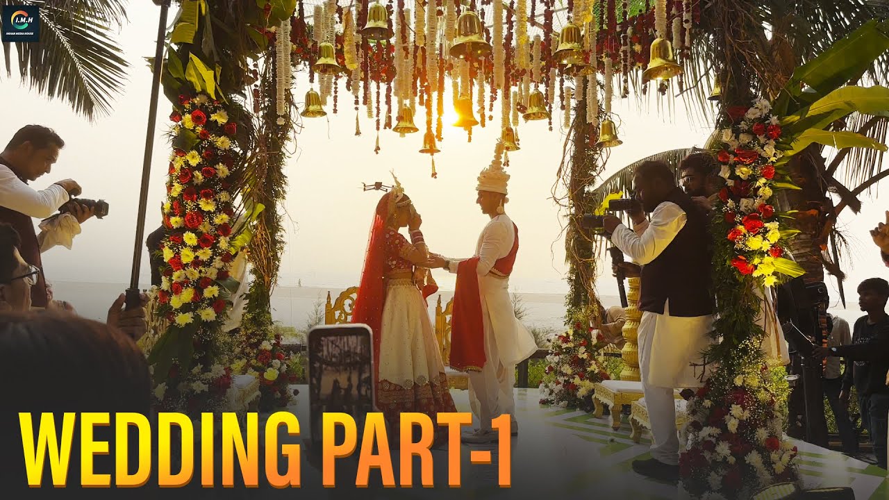 KRISHNA MUKHERJEE WEDDING VIDEO UNSEEN FOOTAGES PART 1 Indian media house | #IMH