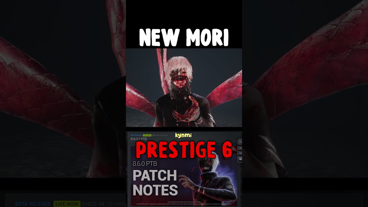 Ken Kaneki (Tokyo Ghoul) New Prestige 6 Mori [Dead By Daylight]
