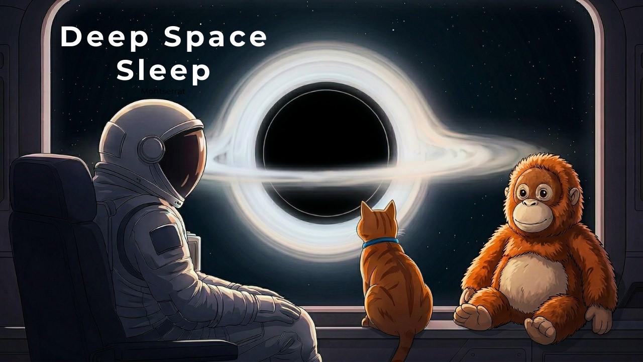 👉 Sleeping Near a Black Hole | Deep Space Ambient Music for Sleep (2 Hours)