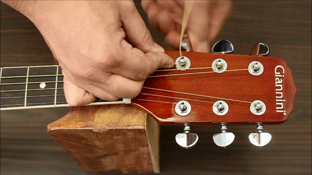 Como trocar as Cordas de Violão Aço