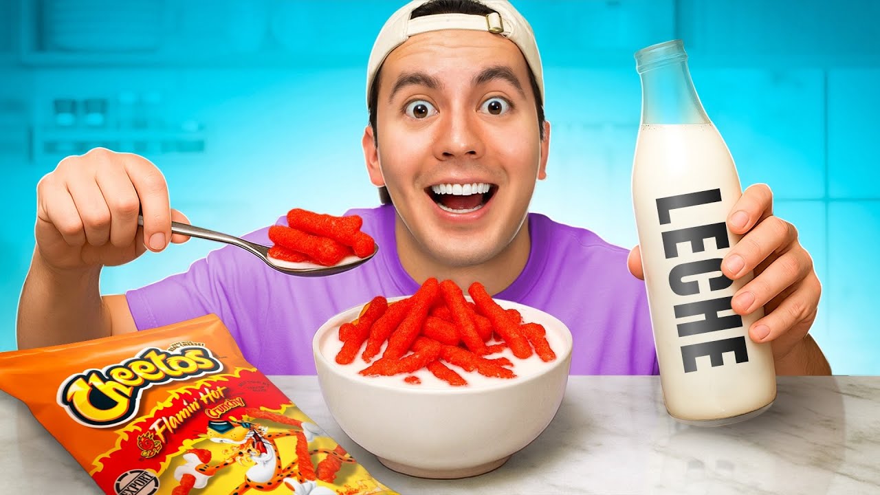 PROBAMOS LAS COMBINACIONES DE COMIDA M&Aacute;S RARAS DE SUSCRIPTORES