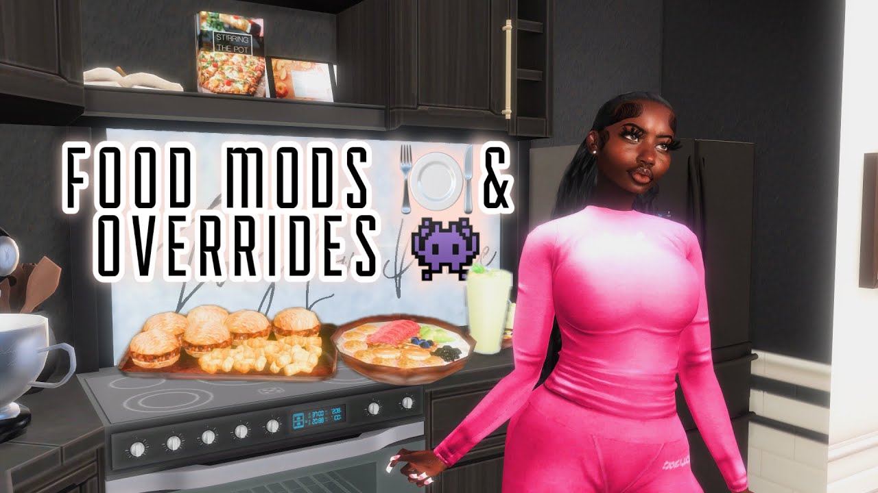 Serving LOOKS 😍 & Plates 🍽️ || The Sims 4 FOOD MODS & Gameplay Overrides 👾