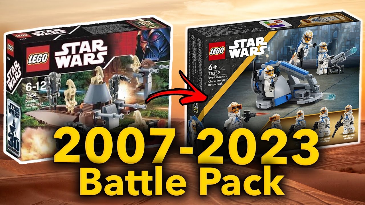 ВСЕ LEGO BATTLE PACK STAR WARS 2007-2023…