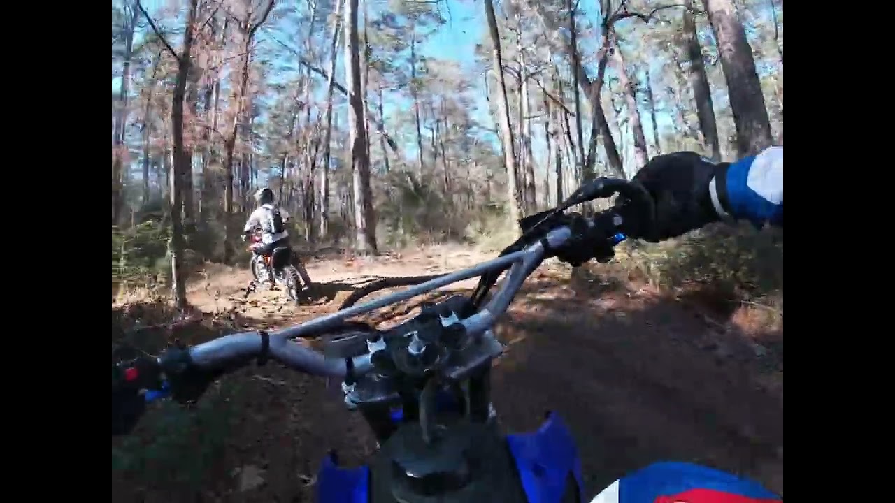 Riding in Sam Houston 
