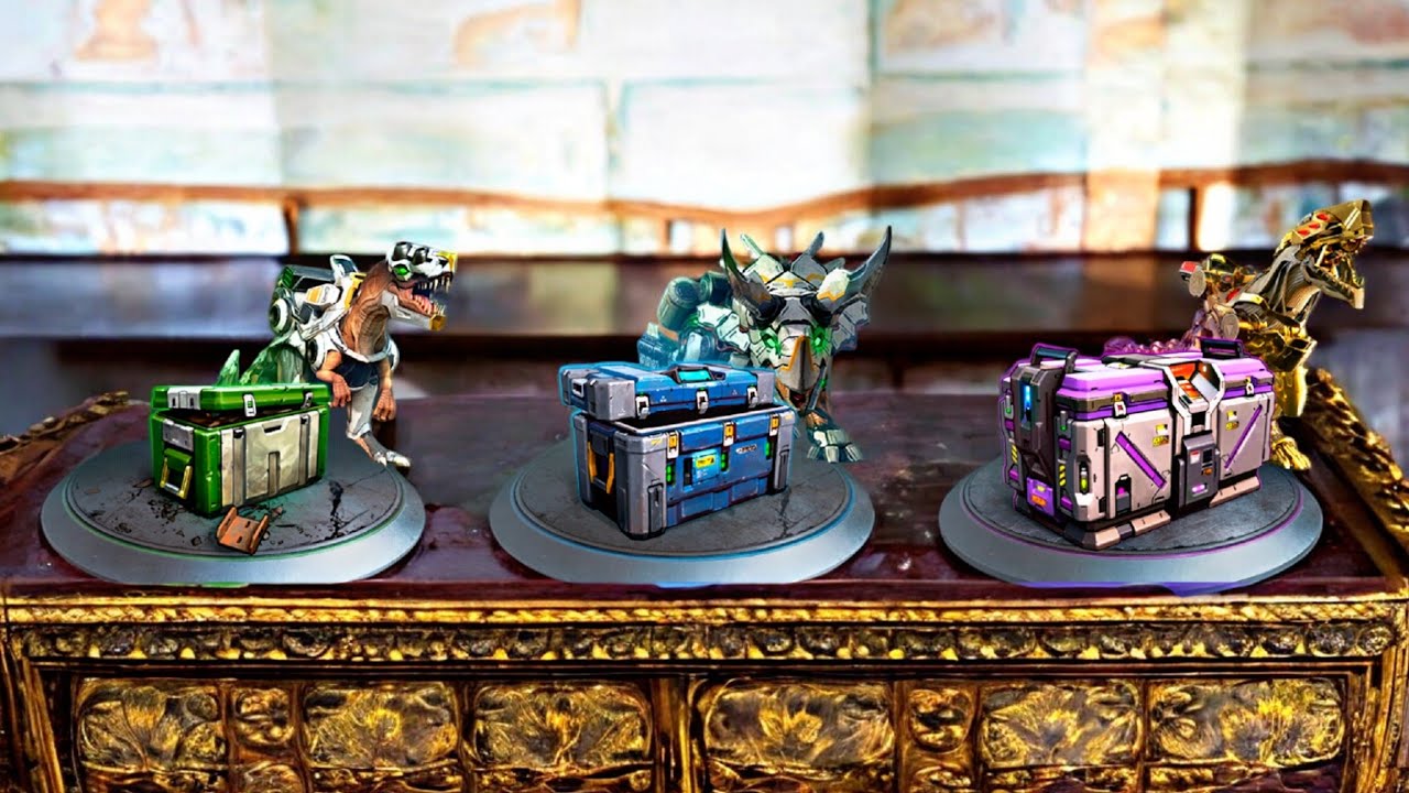 JMW - Dino war | Opening chests | abriendo cofres y obteniendo recursos
