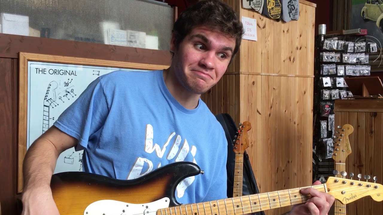 1954, 1955, and 1956 Stratocaster through 1959 Bassman