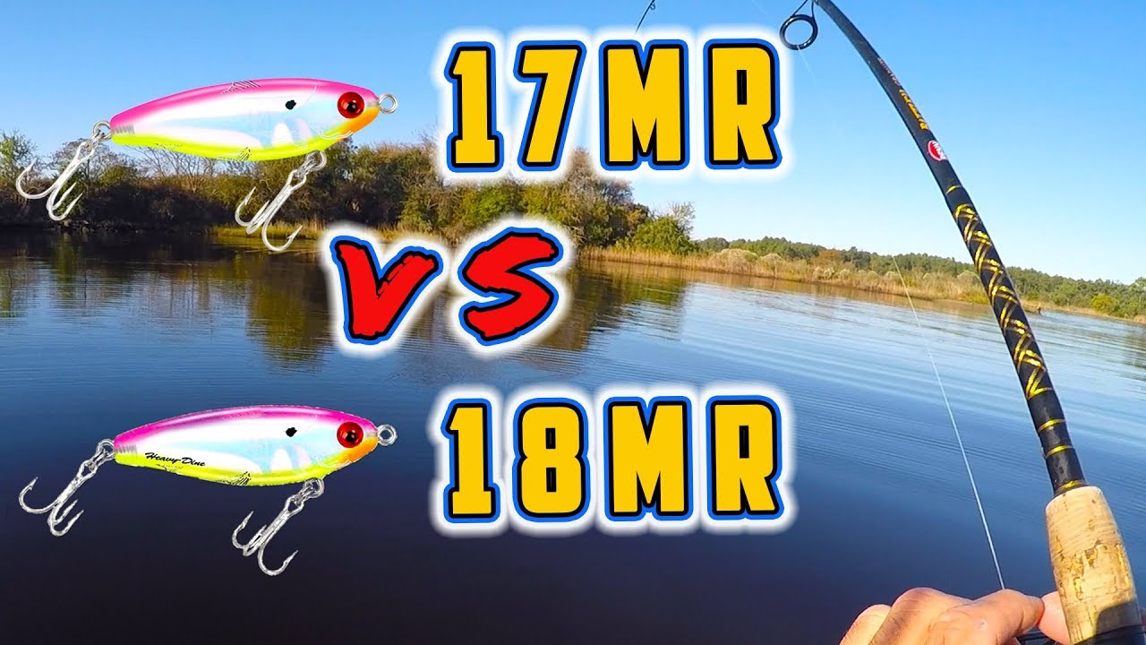 How To Choose The BEST Mirrorlure for CATCHING BIG TROUT (17MR vs 18MR Comparison)