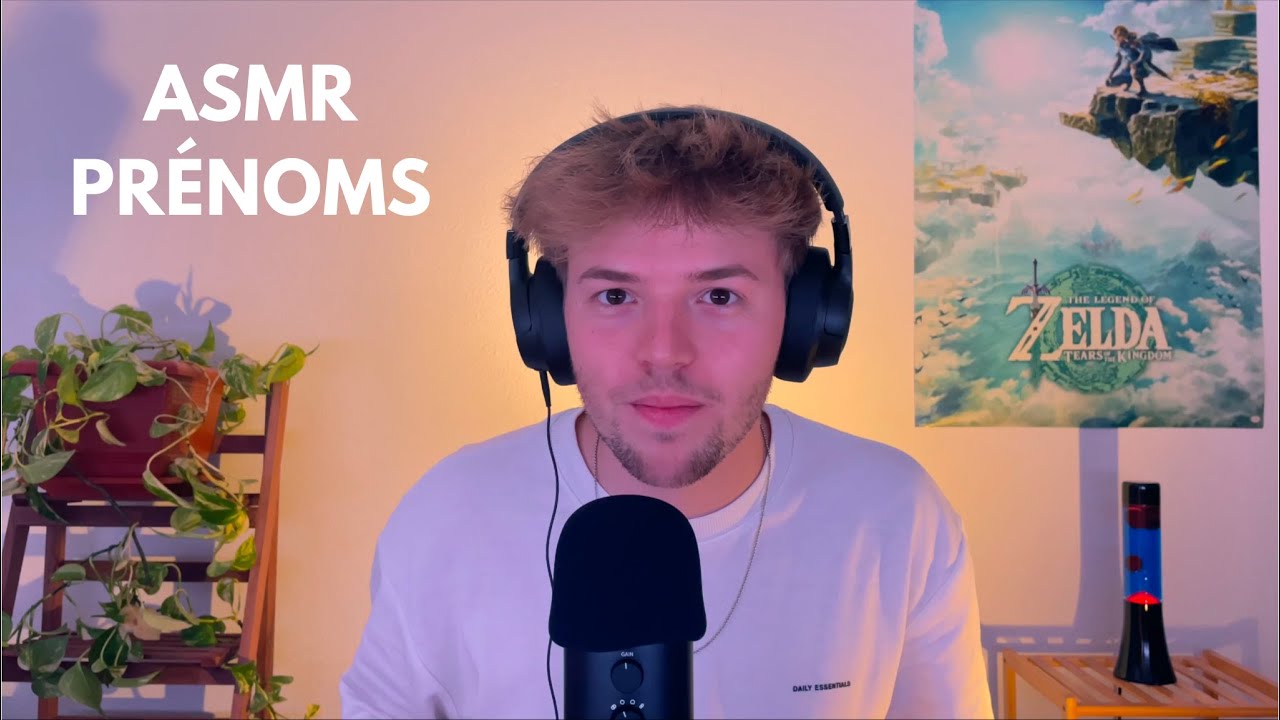 ASMR: je chuchote vos prénoms