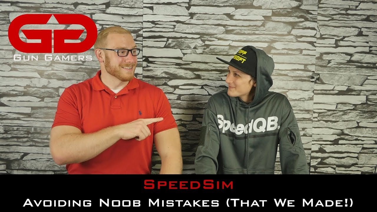 SpeedSim: Noob Mistakes and How To Avoid Them (With Stories!)
