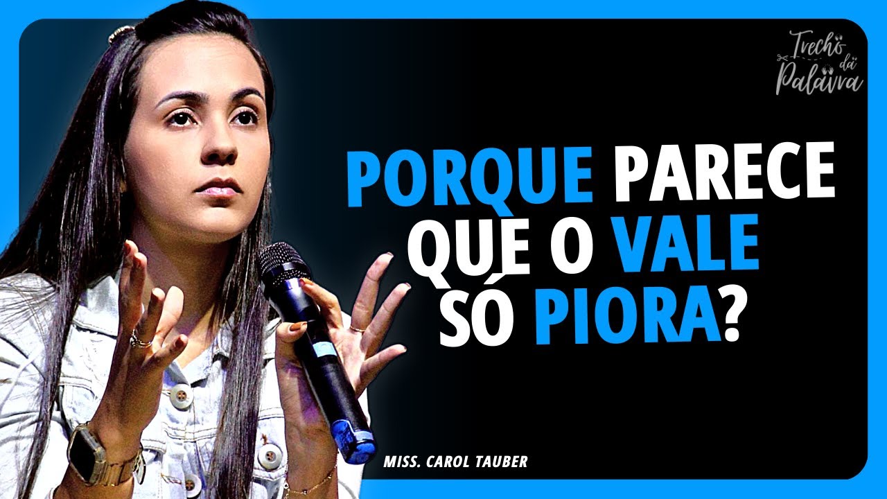 Entenda PORQUE Deus está dizendo NÃO | Carol Tauber