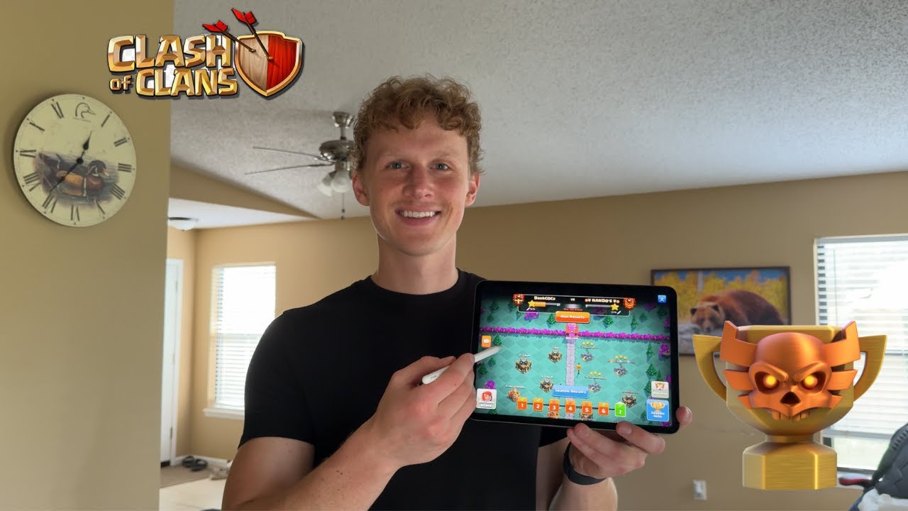 ASMR Clash Of Clans | Clan War Leagues ALL Days!