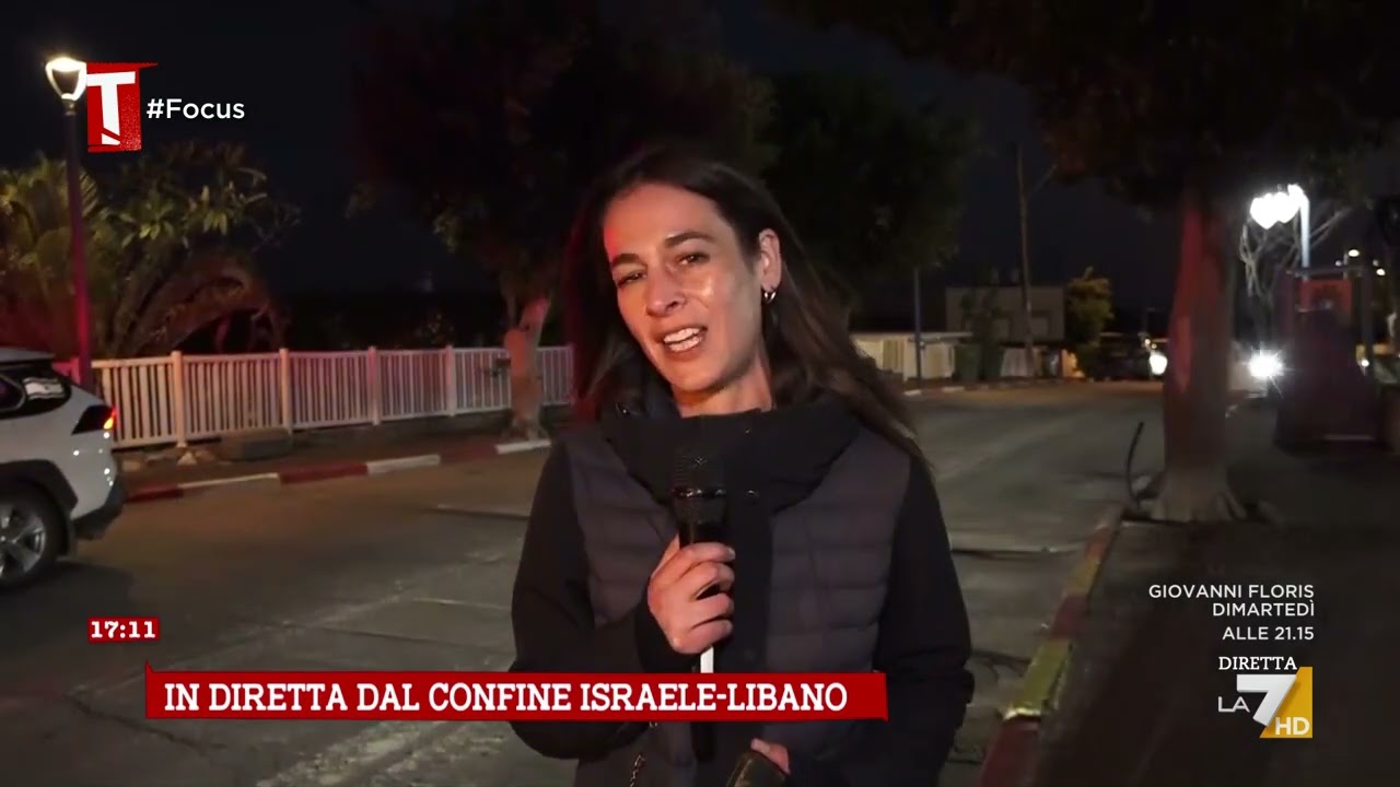 Israele, auto della polizia si accosta all’inviata di La7: 